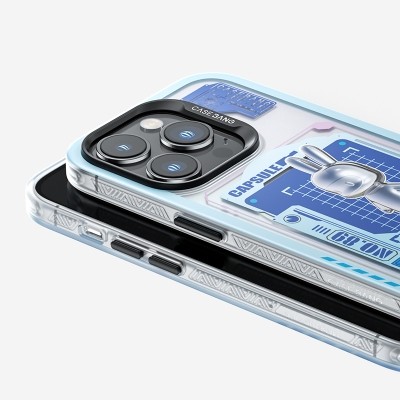 Apple iPhone 14 Pro Max Kılıf M-safe Şarj Özellikli Benks Casebang Rabbit Kapak - 9