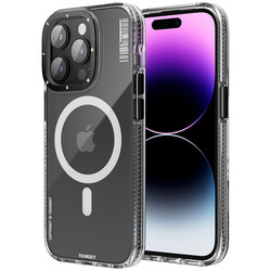 Apple iPhone 14 Pro Max Kılıf M-safe Şarj Özellikli YoungKit Exquisite Serisi Kapak - Youngkit