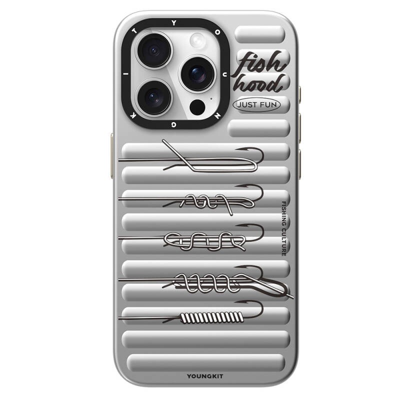 Apple iPhone 14 Pro Max Kılıf M-safe Şarj Özellikli Youngkit Fishing Serisi Kapak - 2