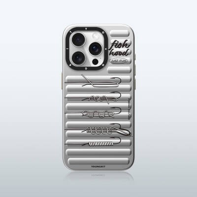Apple iPhone 14 Pro Max Kılıf M-safe Şarj Özellikli Youngkit Fishing Serisi Kapak - 7