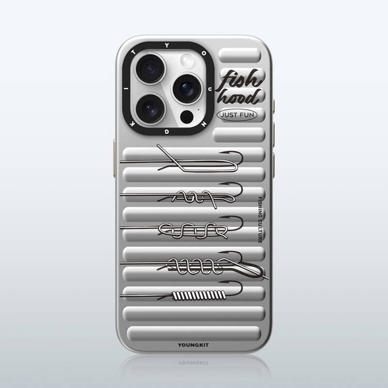 Apple iPhone 14 Pro Max Kılıf M-safe Şarj Özellikli Youngkit Fishing Serisi Kapak - 8