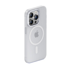 Apple iPhone 14 Pro Max Kılıf Sararmayan Wireless Şarj Destekli Benks Yeni Seri Magnetik Haze Kapak - Thumbnail