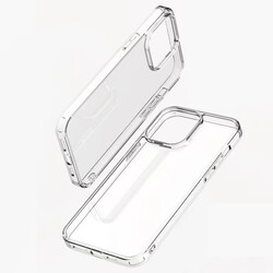 Apple iPhone 14 Pro Max Kılıf Şeffaf Airbag Tasarımlı ​​​​​Wiwu Concise Serisi Kapak - Thumbnail