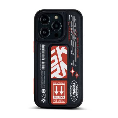 Apple iPhone 14 Pro Max Kılıf SkinArma Standlı Deri Görünümlü Akarui Kapak - Skinarma