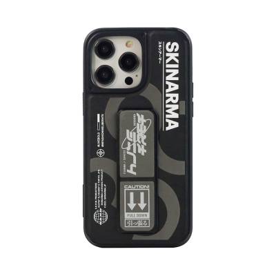 Apple iPhone 14 Pro Max Kılıf SkinArma Standlı Deri Görünümlü Bango Kapak - Skinarma