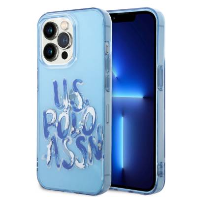Apple iPhone 14 Pro Max Kılıf U.S. POLO ASSN. Renkli Grafiti Baskılı Dizayn Kapak - U.S. Polo Assn.