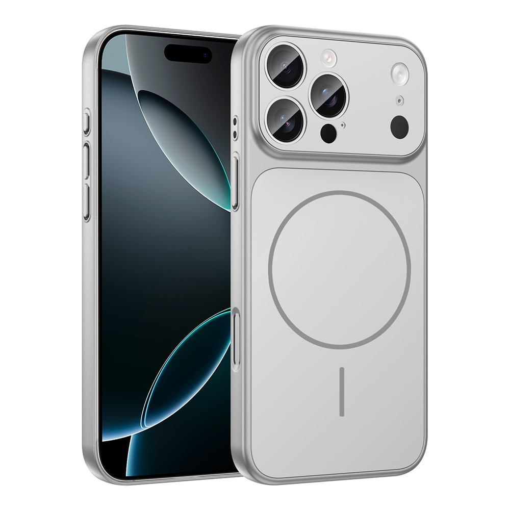 Apple iPhone 14 Pro Max Kılıf Zore M-Safe Şarj Özellikli Kamera