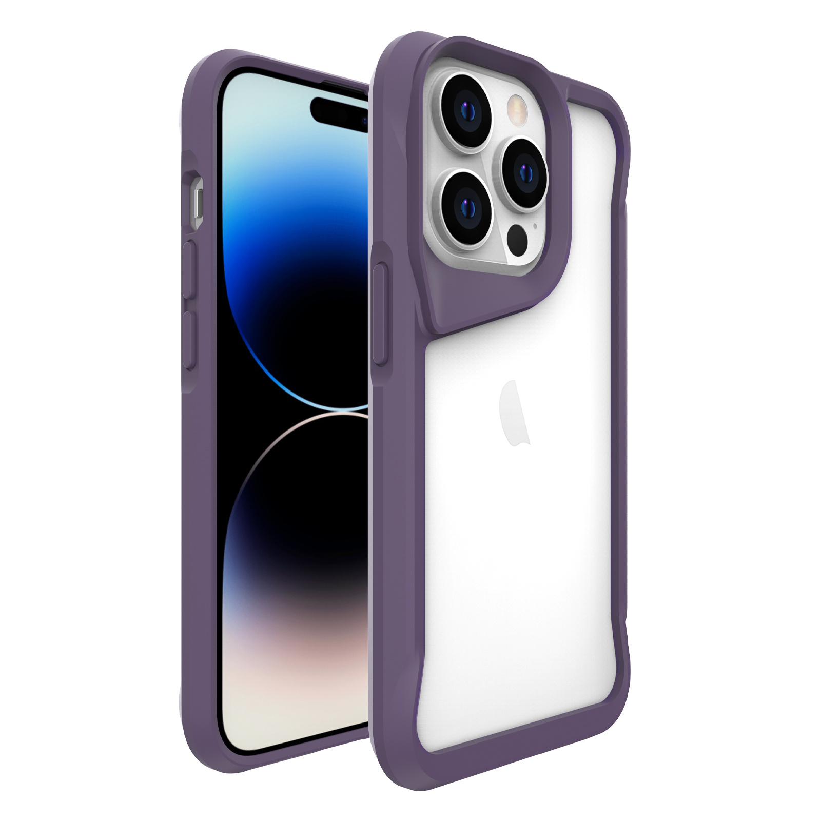 Apple iPhone 14 Pro Max Kılıf Zore T-Max Kapak - Derin Mor