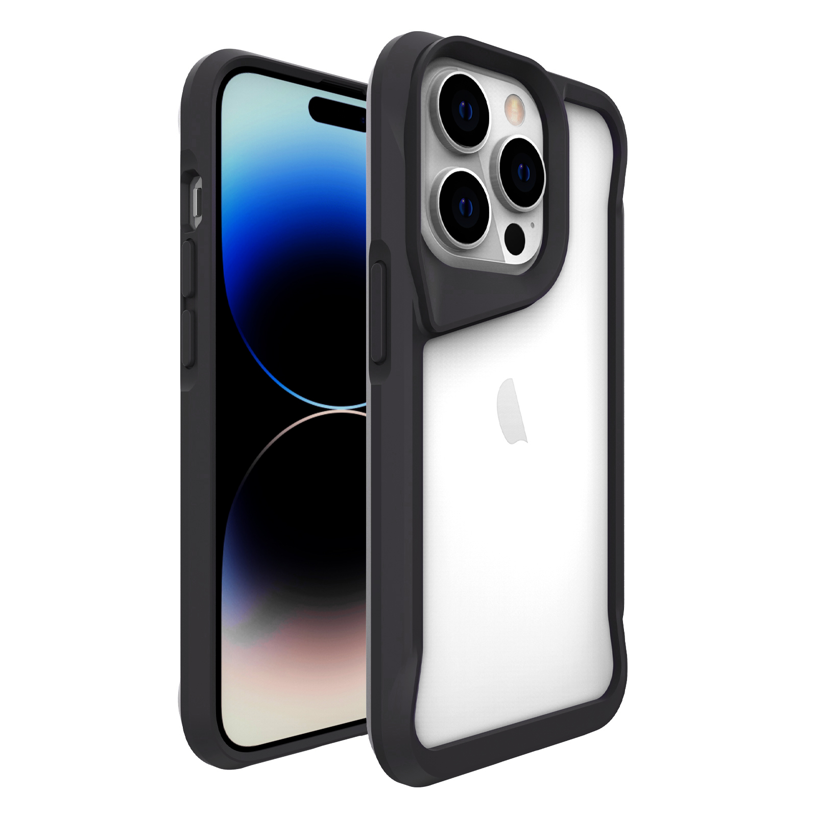 Apple iPhone 14 Pro Max Kılıf Zore T-Max Kapak - Siyah