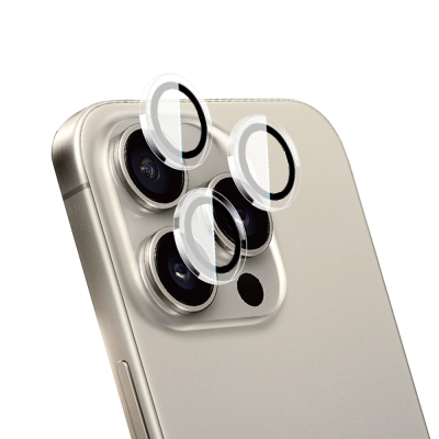 Apple iPhone 14 Pro Max Wiwu LG-007 Lens Guard Oleophobic Anti Reflective Easy Application Apparatus Camera Lens Protector - Wiwu