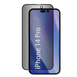 Apple iPhone 14 Pro Zore Kor Privacy Cam Ekran Koruyucu - Zore