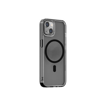 Apple iPhone 14 Wiwu Magsafe Şarj Özellikli Lens Korumalı Şeffaf Silikon Kapak