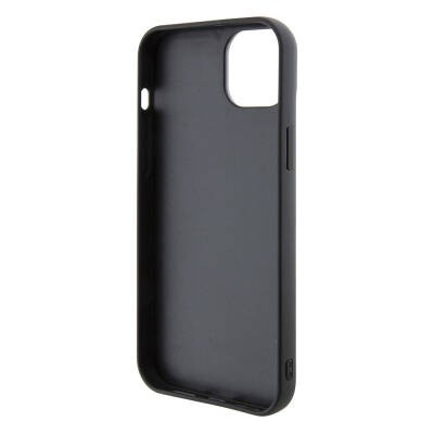 Apple iPhone 15 Case Ferrari Original Licensed PU Carbon Metal Logo Magsafe Charge Feature Cover  - 15