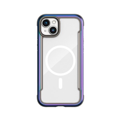 Apple iPhone 15 Case Magsafe Charging Feature Airbag Raptic Shield Series Transparent Back Surface Cover - 2