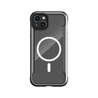 Apple iPhone 15 Case Magsafe Charging Feature Airbag Raptic Shield Series Transparent Back Surface Cover - 4