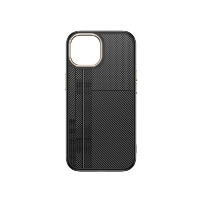Apple iPhone 15 Case Magsafe Charging Feature Carbon Fiber Look Zore Antina Cover - 11
