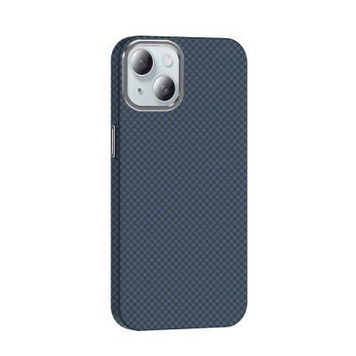 Apple iPhone 15 Case Magsafe Charging Feature Carbon Fiber Look Zore Gros Cover - 10