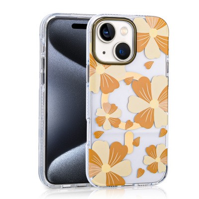 Apple iPhone 15 Case Magsafe Charging Feature Zore Papat Cover - 1