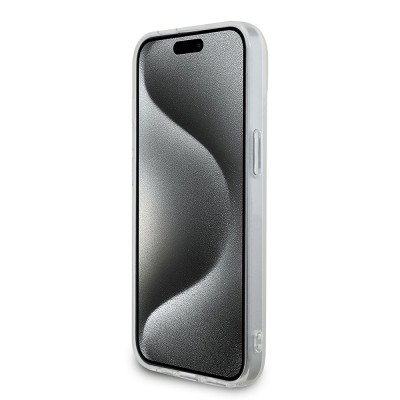 Apple iPhone 15 Case Mercedes Benz Original Licensed New Urban 3 IML Printed Parallel Line Patterned Cover - 6