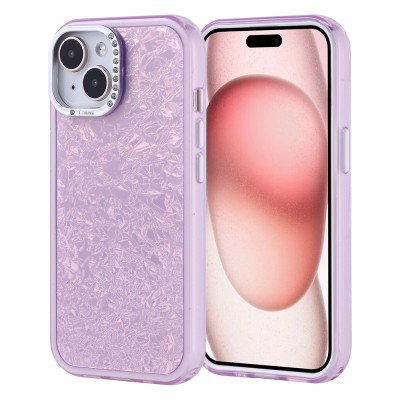 Apple iPhone 15 Case Stone Design Zore Kapi Cover - 3
