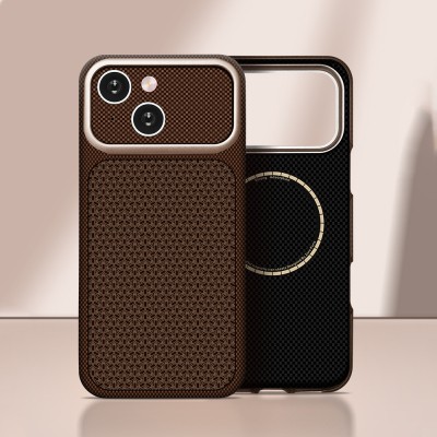 Apple iPhone 15 Case with M-Safe Charging Feature, Zore Paris Nexel Hard PC Cover - 10