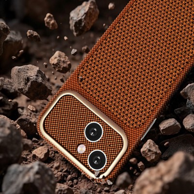 Apple iPhone 15 Case with M-Safe Charging Feature, Zore Paris Nexel Hard PC Cover - 12