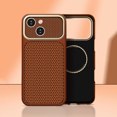Apple iPhone 15 Case with M-Safe Charging Feature, Zore Paris Nexel Hard PC Cover - 11