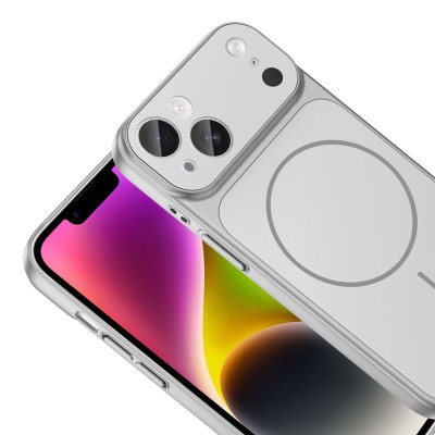 Apple iPhone 15 Case Zore M-Safe Charging Camera Protection Formen Cover - 17