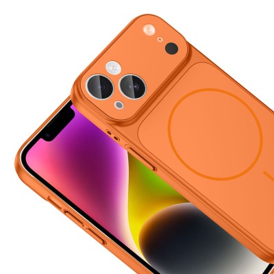 Apple iPhone 15 Case Zore M-Safe Charging Camera Protection Formen Cover - 19