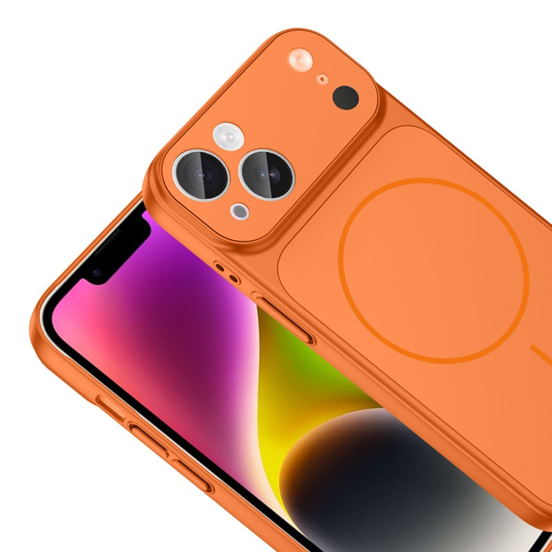 Apple iPhone 15 Case Zore M-Safe Charging Camera Protection Formen Cover - 19