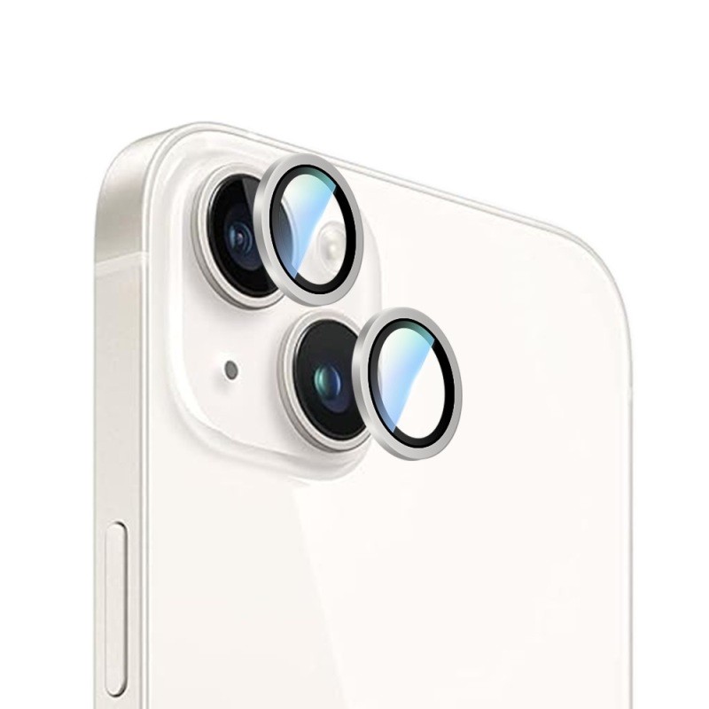 Apple iPhone 15 CaseWorld Alloy Serisi Oleofobik Anti Reflective Kamera Lens Koruyucu - 9