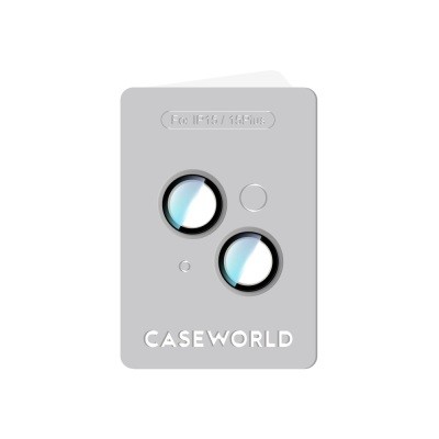 Apple iPhone 15 CaseWorld Alloy Serisi Oleofobik Anti Reflective Kamera Lens Koruyucu - 11