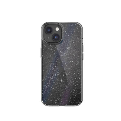 Apple iPhone 15 Kılıf Çift Katmanlı IMD Baskılı Bumper Lisanslı Switcheasy Cosmos Nebula Kapak - Switcheasy