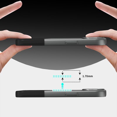 Apple iPhone 15 Kılıf M-Safe Şarj Özellikli Mıknatıslı Zore Duble Kapak - 5