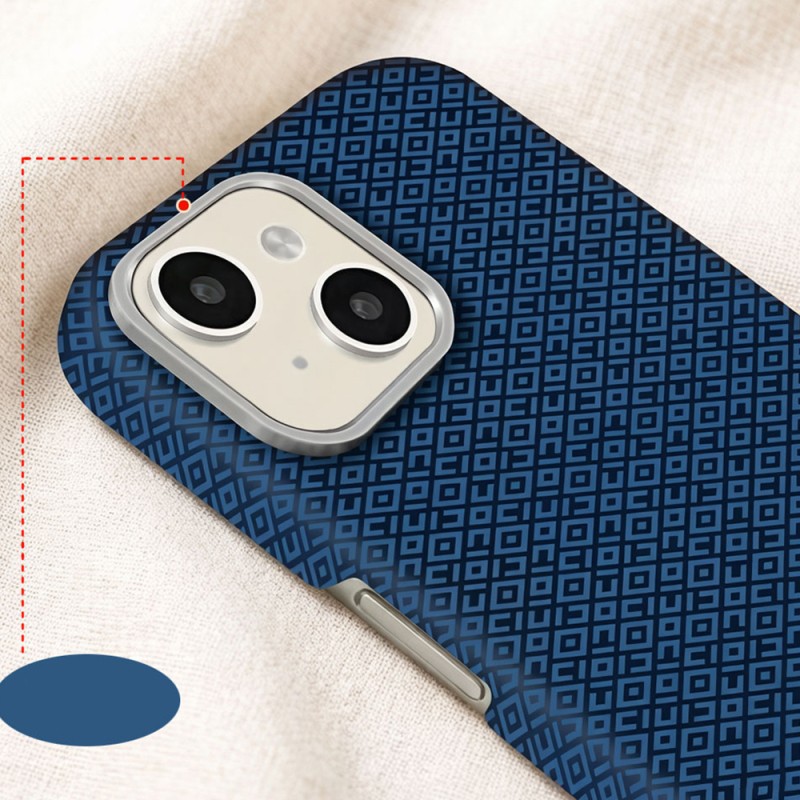 Apple iPhone 15 Kılıf M-Safe Şarj Özellikli Zore Paris Vax Sert PC Kapak - 5