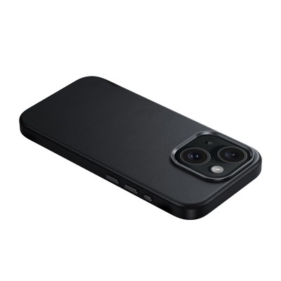 Apple iPhone 15 Kılıf M-safe Şarj Özellikli Benks Vintage Leather Kapak - 4
