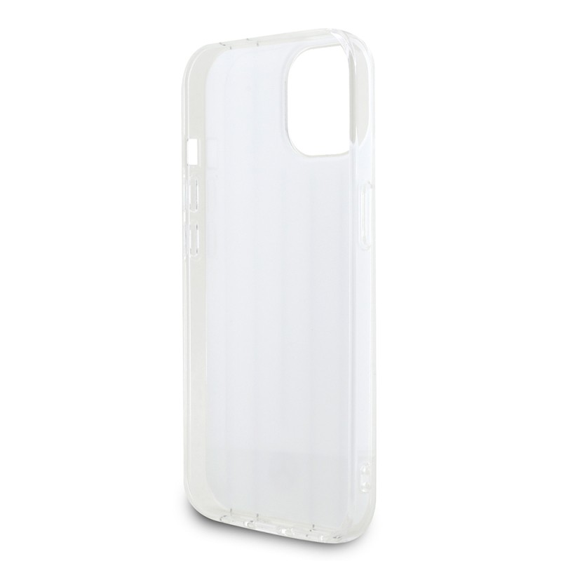 Apple iPhone 15 Kılıf Mercedes Benz Orjinal Lisanslı New Urban 3 IML Baskılı Paralel Çizgi Desenli Kapak - 8