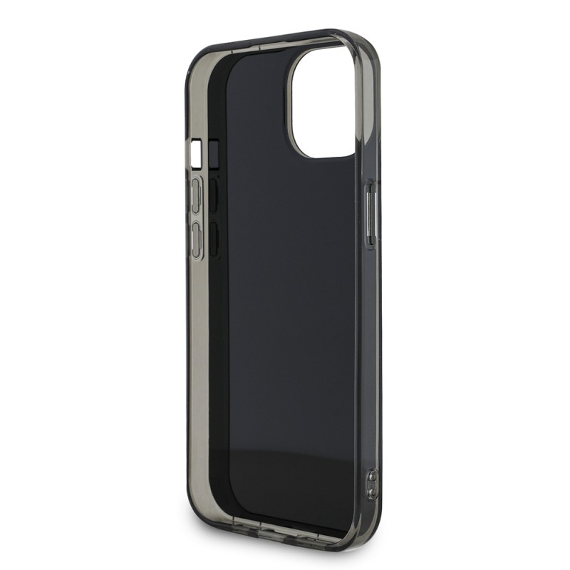 Apple iPhone 15 Kılıf Mercedes Benz Orjinal Lisanslı New Urban 3 IML Baskılı Paralel Çizgi Desenli Kapak - 14
