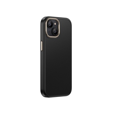 Apple iPhone 15 Plus Case Magsafe Charging Feature Carbon Fiber Look Zore Antina Cover - 8