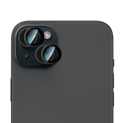 Apple iPhone 15 Plus CaseWorld Alloy Serisi Oleofobik Anti Reflective Kamera Lens Koruyucu - 2