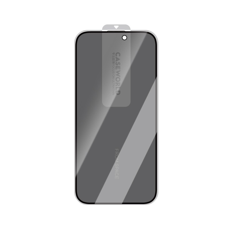 Apple iPhone 15 Plus CaseWorld HD Serisi 0.33mm Privacy Temperli Cam Ekran Koruyucu - 5