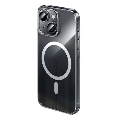 Apple iPhone 15 Plus Kılıf M-safe Şarj Özellikli Benks ​​​​​​Crystal Serisi Şeffaf Kapak - Benks
