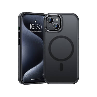 Apple iPhone 15 Plus Kılıf M-safe Şarj Özellikli Benks Mist Protective Kapak - Benks