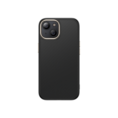 Apple iPhone 15 Plus Kılıf M-safe Şarj Özellikli Karbon Fiber Görünümlü Zore Antina Kapak - Zore