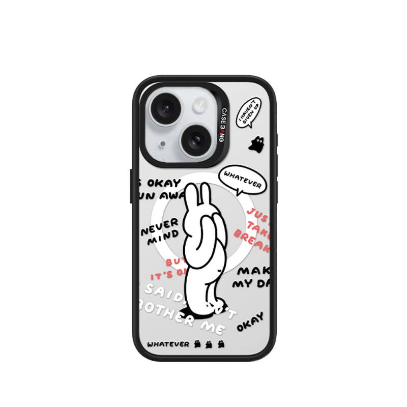 Apple iPhone 15 Plus M-safe Şarj Özellikli Casebang Chill Out Serisi Mıknatıslı Arka Panel - 2