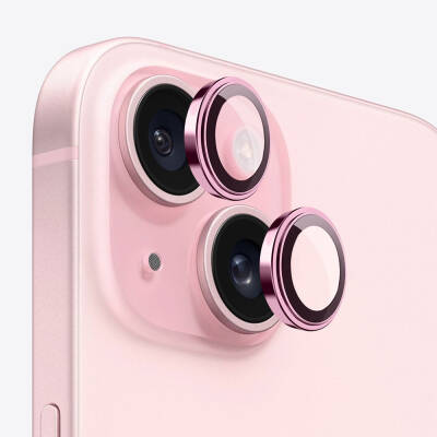 Apple iPhone 15 Plus Wiwu Lens Guard Metal Camera Lens Protector - Wiwu