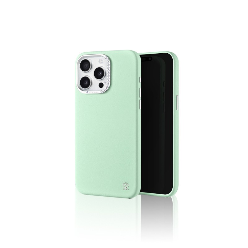 Apple iPhone 15 Pro Case Artificial Leather Design Pynana Starry Series Cover-35862 - 10