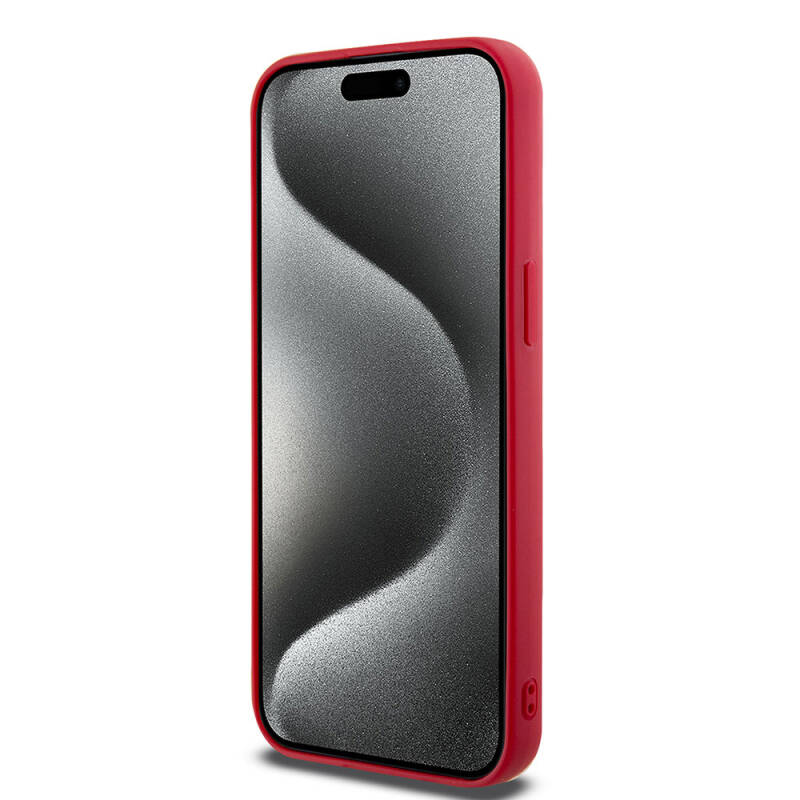 Apple iPhone 15 Pro Case Hello Kitty Original Licensed Text and Iconic Logo 3D Rubber Kitty Head Cover  - 5