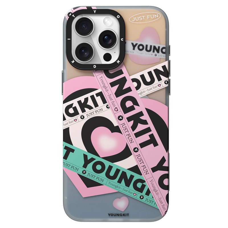 Apple iPhone 15 Pro Case Magsafe Charging Feature Airbag Double Layer Youngkit Flipped Series Cover - 6