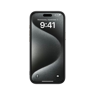 Apple iPhone 15 Pro Case Magsafe Charging Feature Carbon Fiber Look Zore Antina Cover - 22